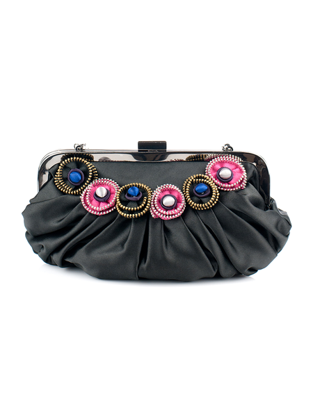 Button type purse